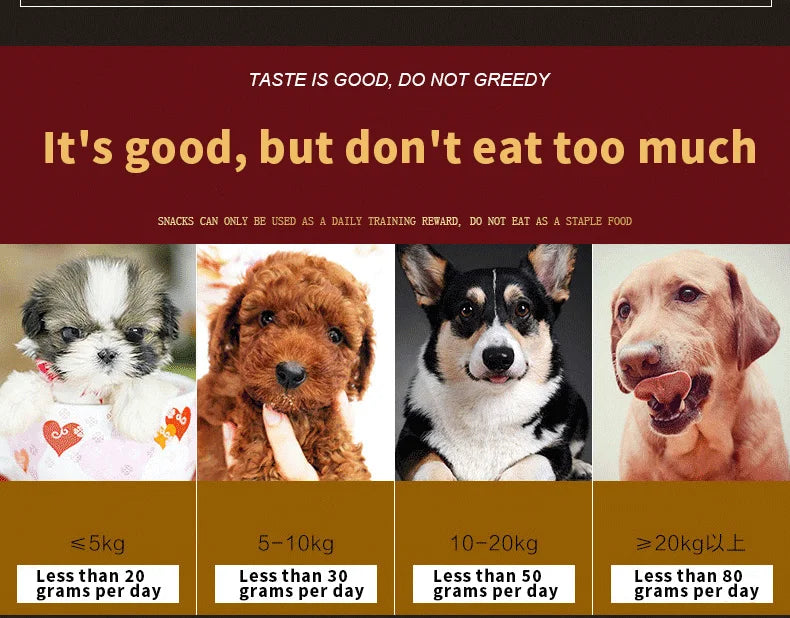 Dog Delicious Snacks Biscuits in Exciting Flavors (Training Reward Sticks)
