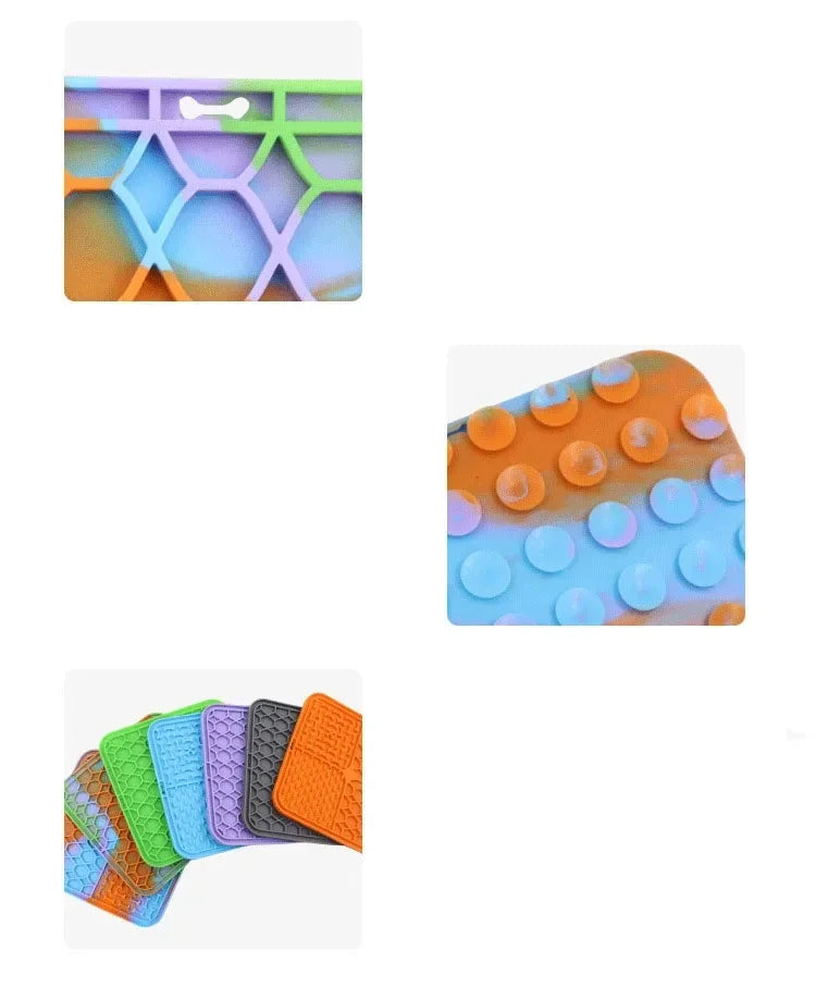 Licking Food Pad For Cats And Dogs Feeding Supplies