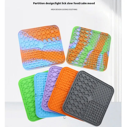 Licking Food Pad For Cats And Dogs Feeding Supplies