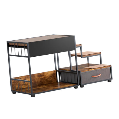 Pet Step Window Perch,Bunk Beds Window Perch for Dogs Bedside Lounge