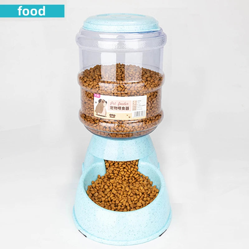 Large Capacity Automatic Pet Feeder Bowls and Water Dispenser
