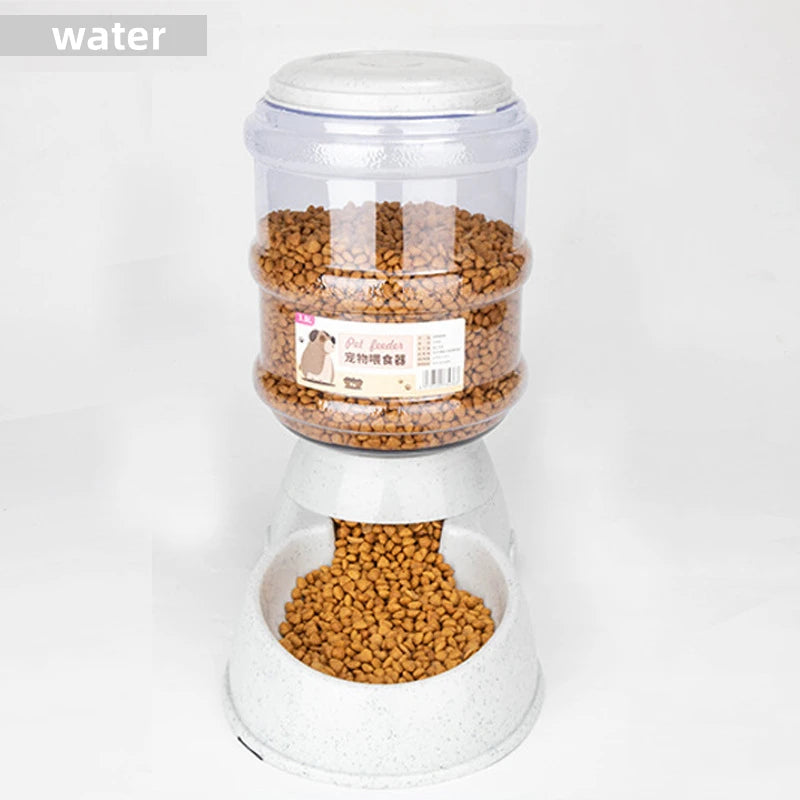 Large Capacity Automatic Pet Feeder Bowls and Water Dispenser