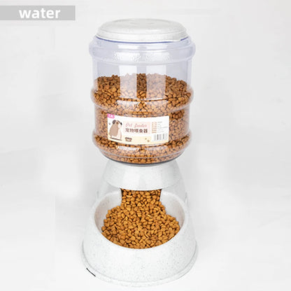 Large Capacity Automatic Pet Feeder Bowls and Water Dispenser