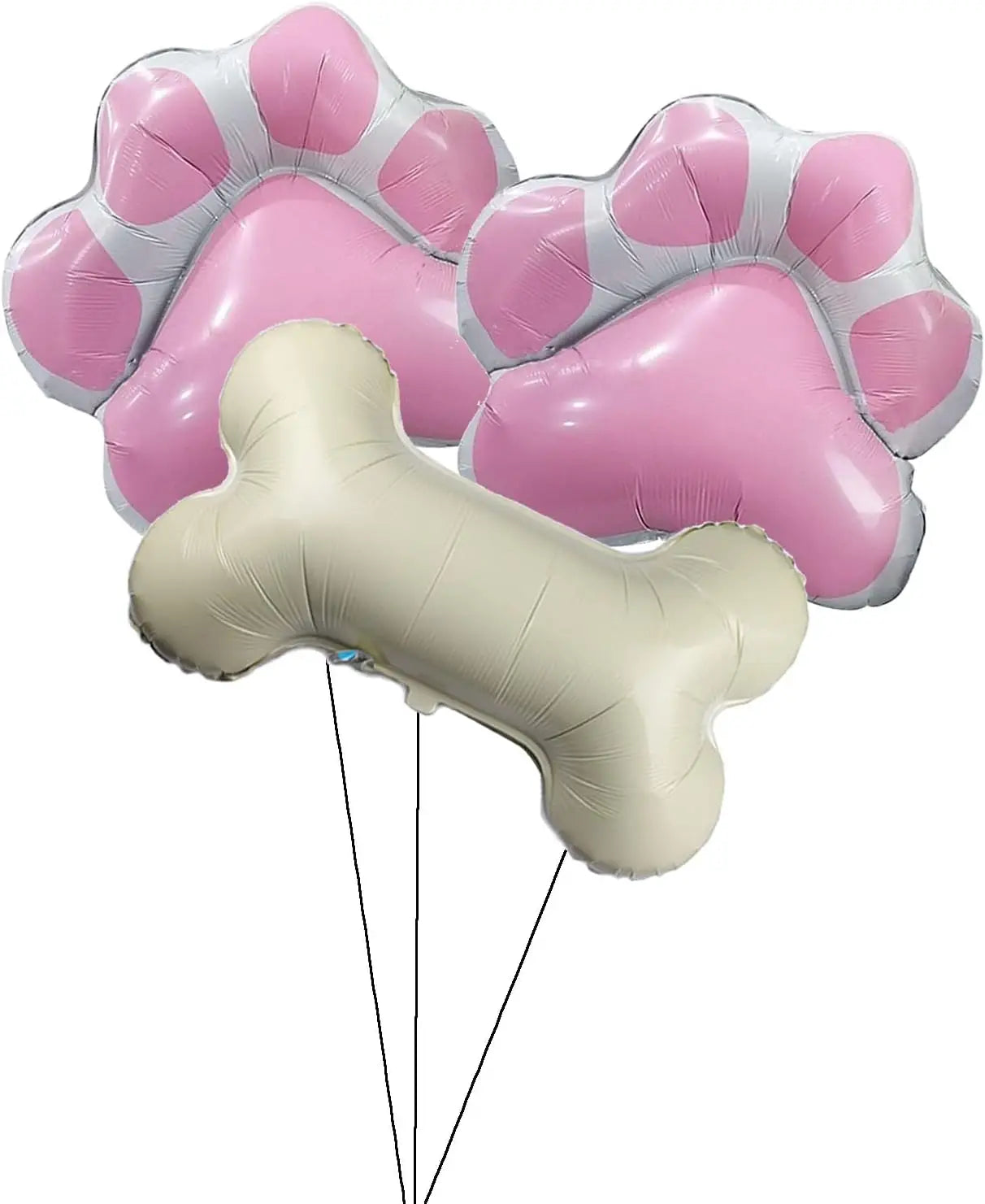 Pet Birthday Balloon Cute puppy Foil Mylar Balloons for Pet themed Birthday Baby Shower Pet Party Decorations