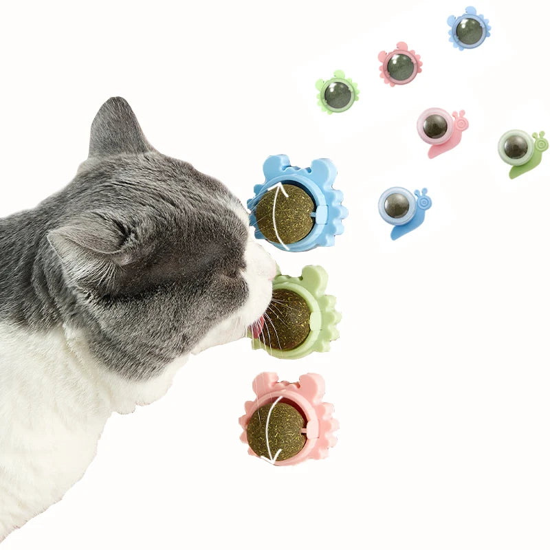 Healthy Cat Catnip Toys Ball (Nutrition Energy Ball for Cat & Kitten)