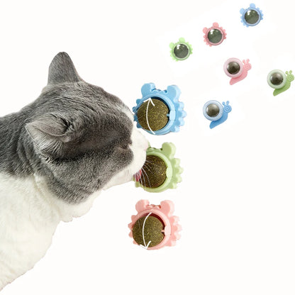 Healthy Cat Catnip Toys Ball (Nutrition Energy Ball for Cat & Kitten)