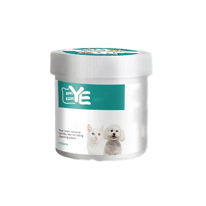 Pet Eye Wipes, Cats And Dogs Tearmark Wet Wipes (130 Canned Wipes)