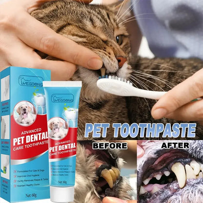Pet Toothpaste, Cat Dog Fresh Breath Toothpaste