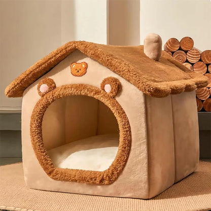 Foldable Pet House, Cave Sofa Pet Bed House for Small Dogs and Small and Medium Cats