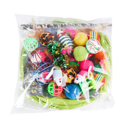 Variety Pack-Pet Cat Toys - Combination set of Cat toys