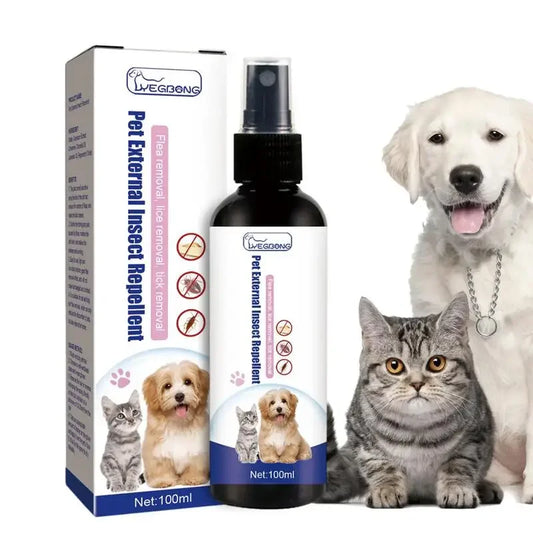 Anti Flea Spray for Cats & Dogs, Prevent Ticks, Flea Lice Insect