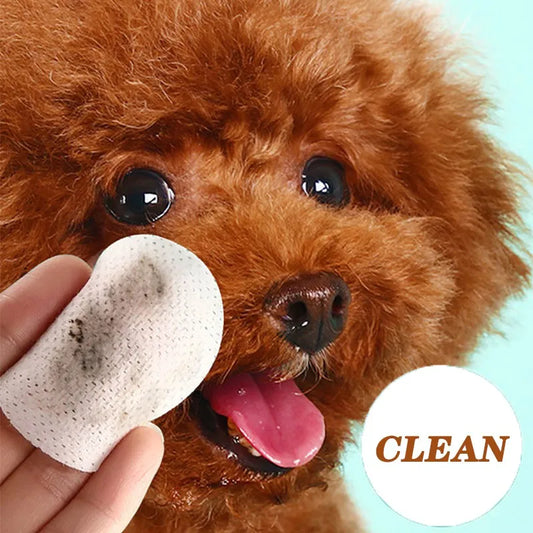 Pet Eye Wipes, Cats And Dogs Tearmark Wet Wipes (130 Canned Wipes)
