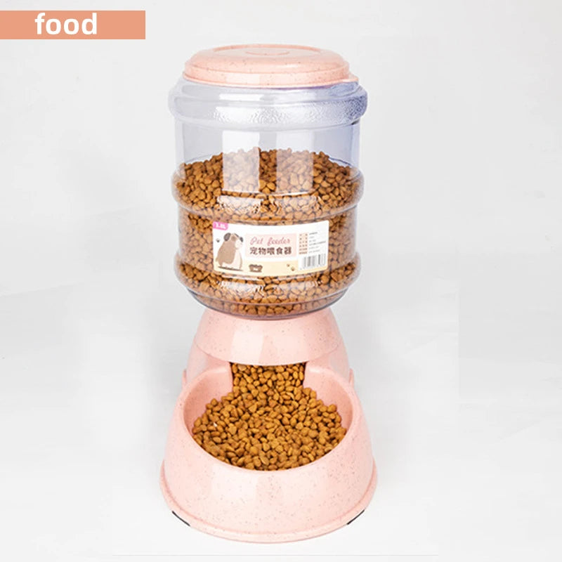 Large Capacity Automatic Pet Feeder Bowls and Water Dispenser