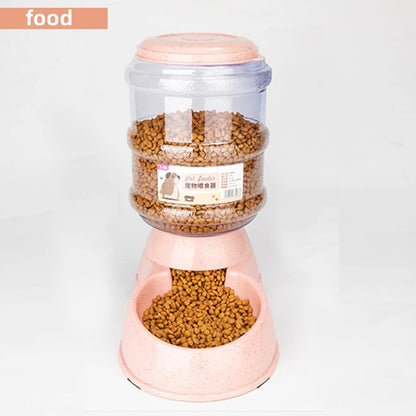 Large Capacity Automatic Pet Feeder Bowls and Water Dispenser