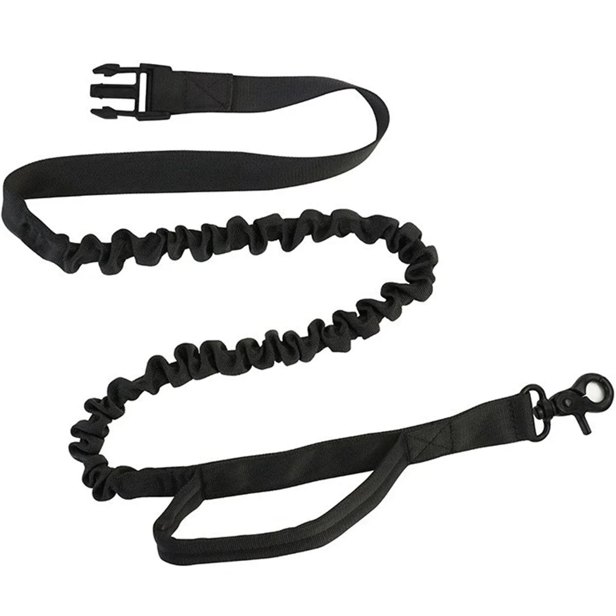 Nylon Pet Leash with Waist Bag Retractable Elastic Belt