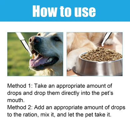 Pet Cough Herbal Drops (Best Cough, Throat Discomfort & Sneezing Treatment)