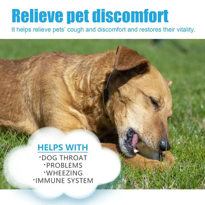 Pet Cough Herbal Drops (Best Cough, Throat Discomfort & Sneezing Treatment)